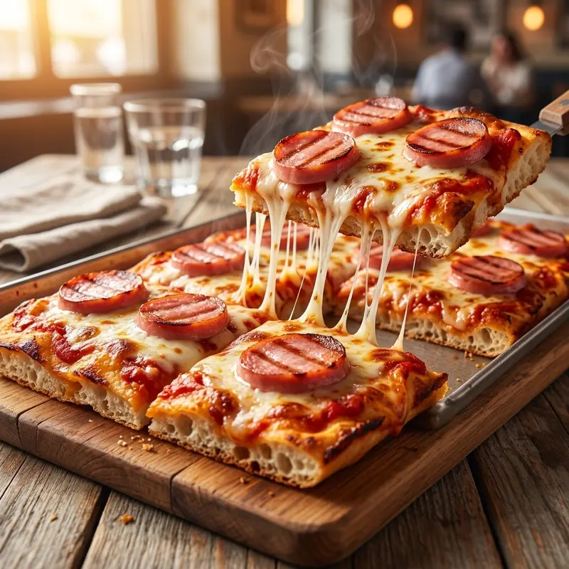 Pizza Wurstel