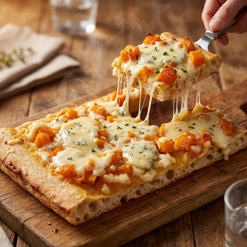 Pizza Zucca e Gorgonzola