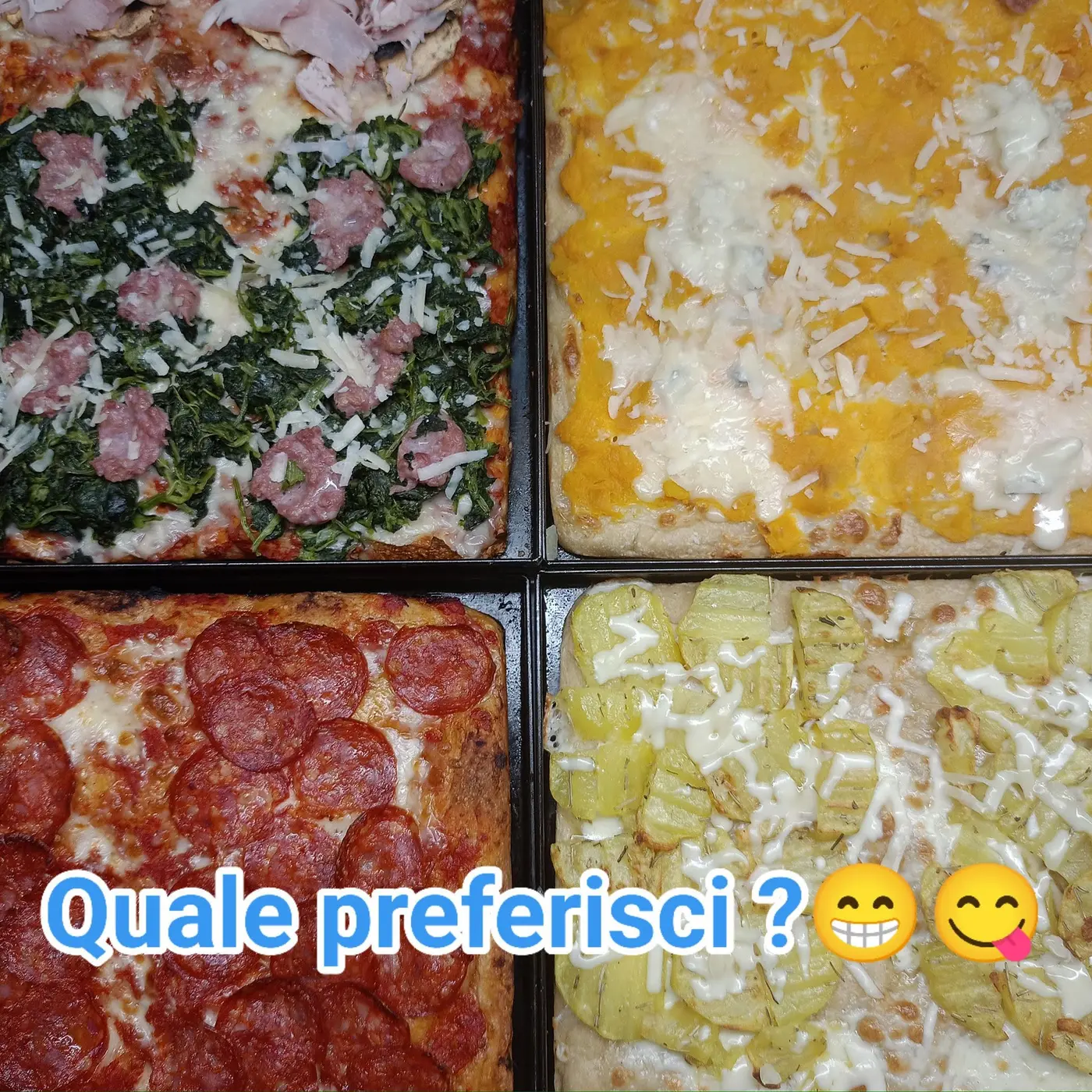 Quale pizza scegliere?