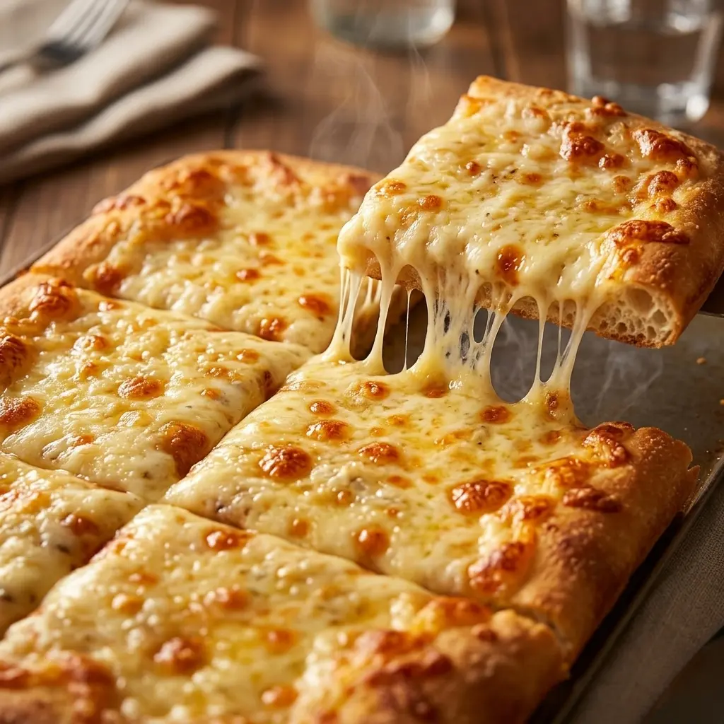 Pizza Quattro Formaggi con mozzarella, gorgonzola, taleggio e grana